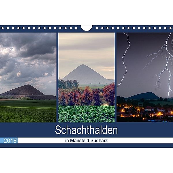 Schachtanlagen in Mansfeld Südharz (Wandkalender 2018 DIN A4 quer), Steffen Gierok