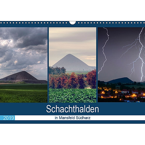 Schachtanlagen in Mansfeld Südharz (Wandkalender 2019 DIN A3 quer), Steffen Gierok