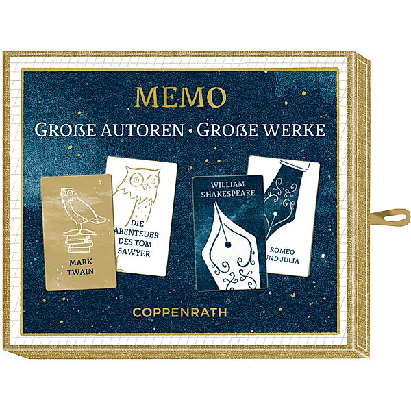 Coppenrath, Münster Schachtelspiel - BücherLiebe - Große Autoren-Große Werke