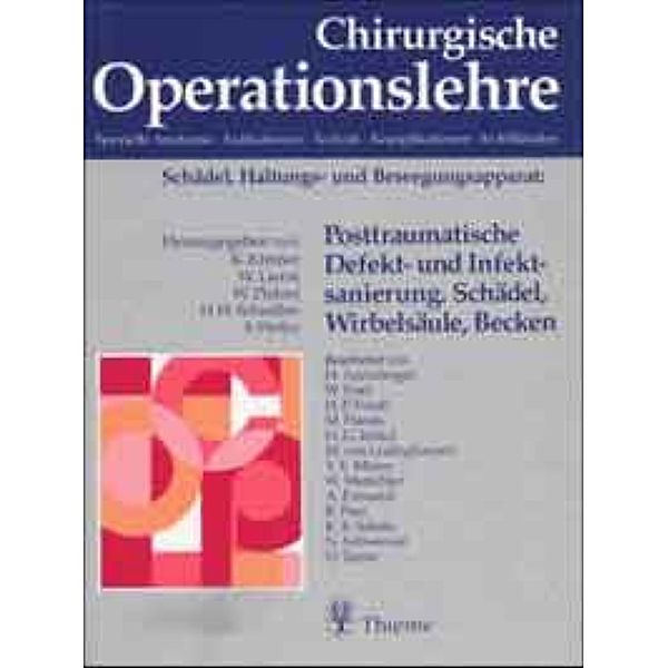 Schädel, Haltungsapparat und Bewegungsapparat / Posttraumatische Defektsanierung und Infektsanierung. Schädel, Wirbelsäule, Becken