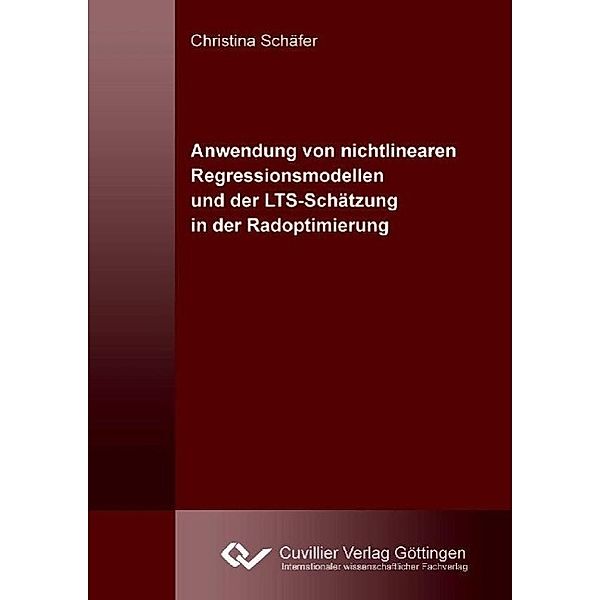 Schäfer, C: Anwendung von nichtlinearen Regressionsmodellen, Christina Schäfer