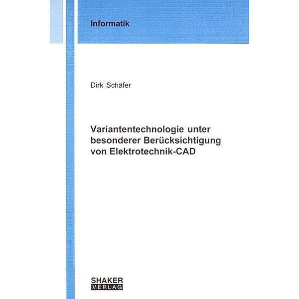 Schäfer, D: Variantentechnologie unter besonderer Berücksich, Dirk Schäfer