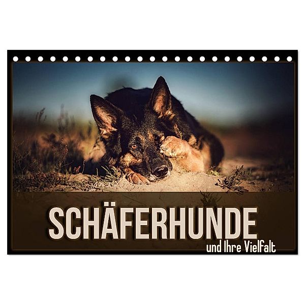 Schäferhunde und Ihre Vielfalt (Tischkalender 2024 DIN A5 quer), CALVENDO Monatskalender, Sabrina Wobith Photography