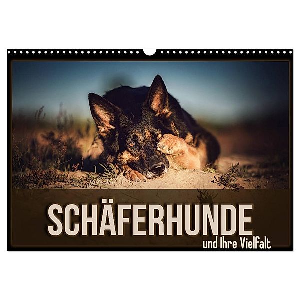 Schäferhunde und Ihre Vielfalt (Wandkalender 2024 DIN A3 quer), CALVENDO Monatskalender, Sabrina Wobith Photography