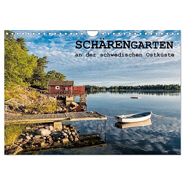 Schärengarten an der schwedischen Ostküste (Wandkalender 2024 DIN A4 quer), CALVENDO Monatskalender, Rico Ködder