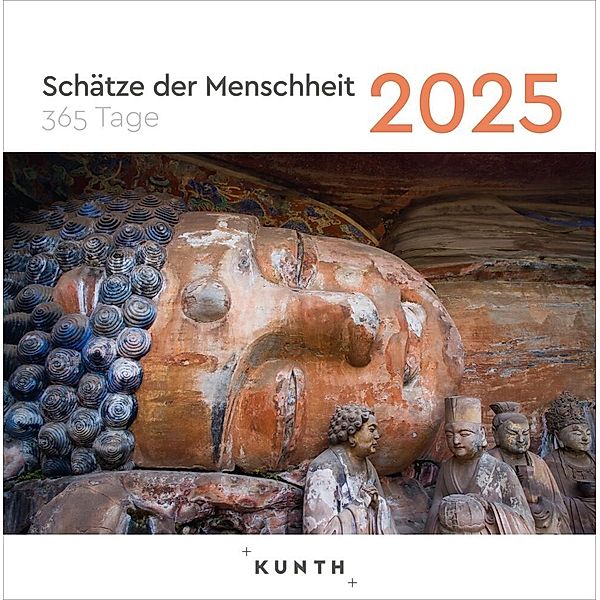 Schätze der Menschheit - KUNTH 365-Tage-Abreißkalender 2025