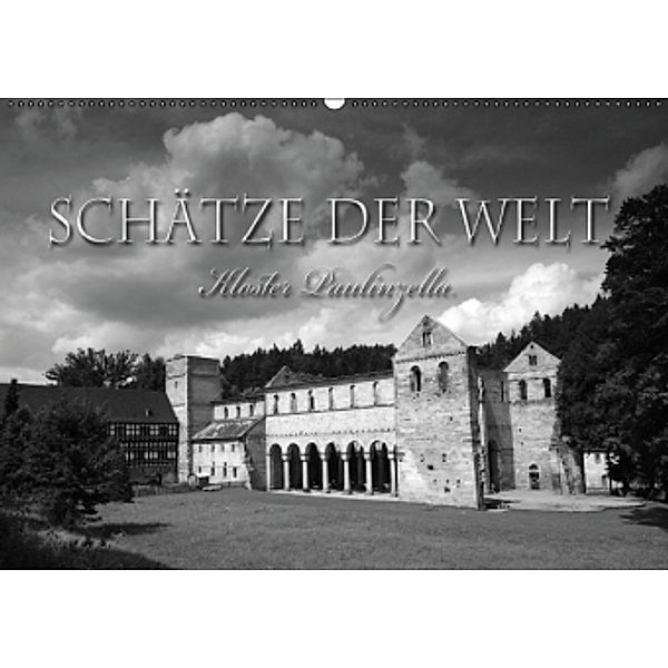 Schätze der Welt - Kloster Paulinzella CH-Version (Wandkalender 2016 DIN A2 quer), Flori0