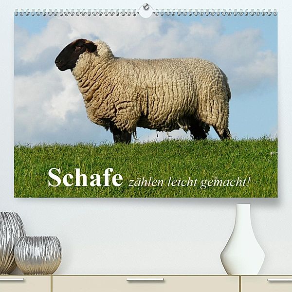 Schafe zählen leicht gemacht! (Premium-Kalender 2020 DIN A2 quer), Elisabeth Stanzer