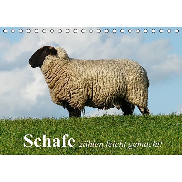 Schafe zählen leicht gemacht! (Tischkalender 2018 DIN A5 quer), Elisabeth Stanzer