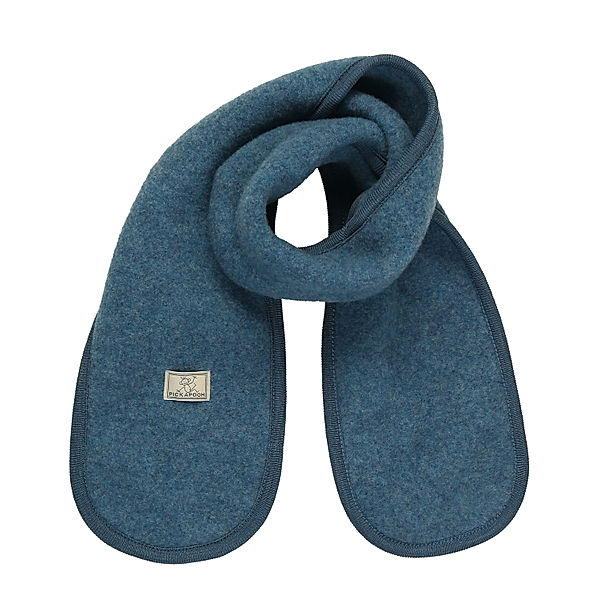 PICKAPOOH Schal WOLLFLEECE in jeansblau