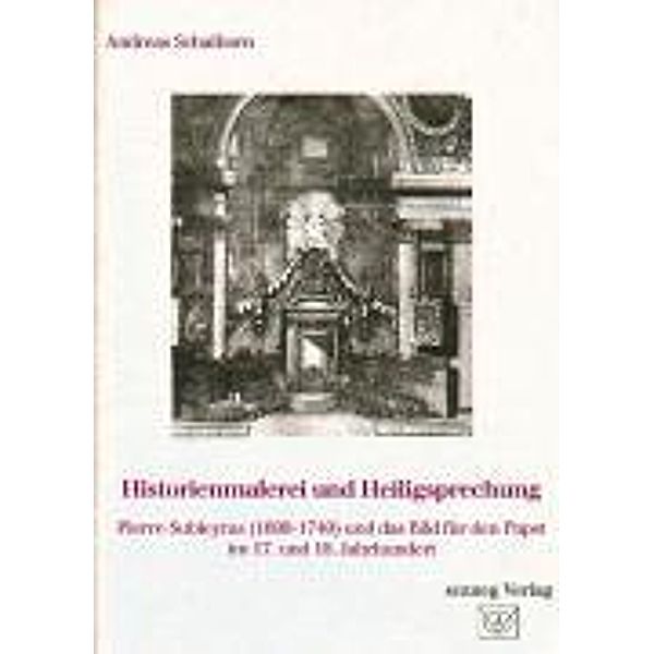 Schalhorn, A: Historienmalerei und Heiligsprechung, Andreas Schalhorn