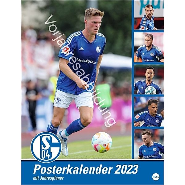 Schalke 04 Posterkalender 2025