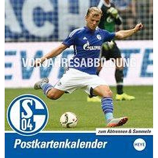 Schalke 04 Sammelkartenkalender 2017