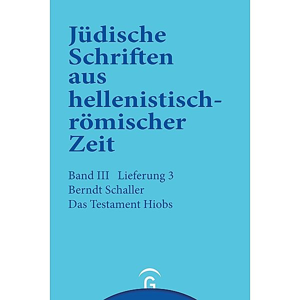 Schaller, B: Testament Hiobs, Berndt Schaller
