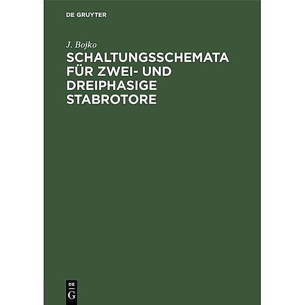 Schaltungsschemata für zwei- und dreiphasige Stabrotore / Jahrbuch des Dokumentationsarchivs des österreichischen Widerstandes, J. Bojko