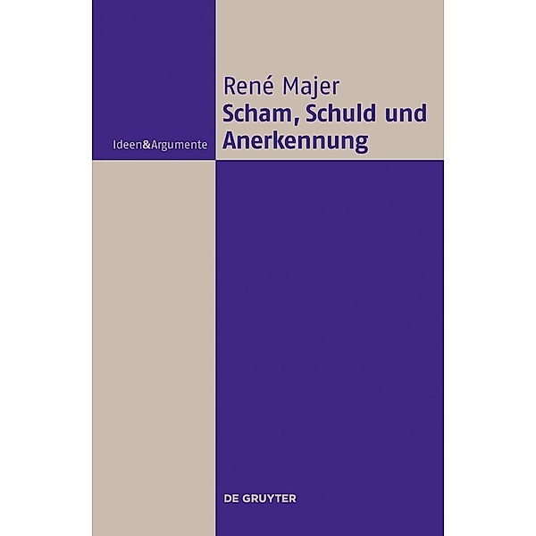 Scham, Schuld und Anerkennung / Ideen & Argumente, René Majer