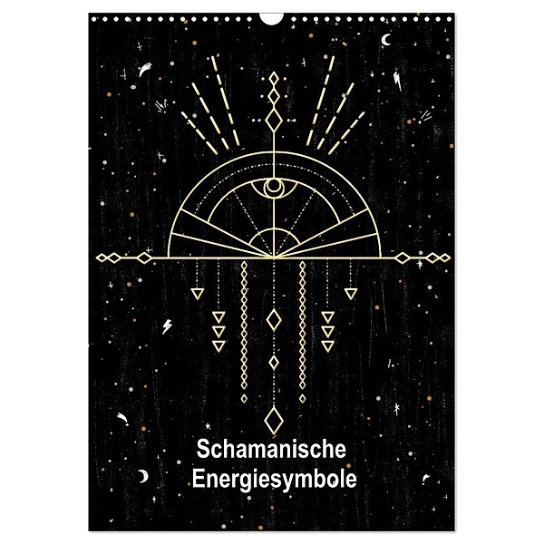Schamanische Energiesymbole (Wandkalender 2024 DIN A3 hoch), CALVENDO Monatskalender, Lucia