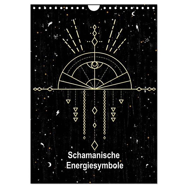 Schamanische Energiesymbole (Wandkalender 2024 DIN A4 hoch), CALVENDO Monatskalender, Lucia