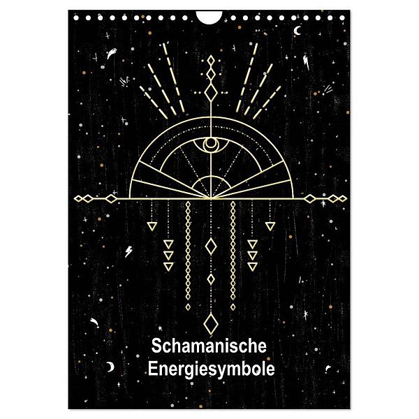 Schamanische Energiesymbole (Wandkalender 2025 DIN A4 hoch), CALVENDO Monatskalender, Calvendo, Lucia