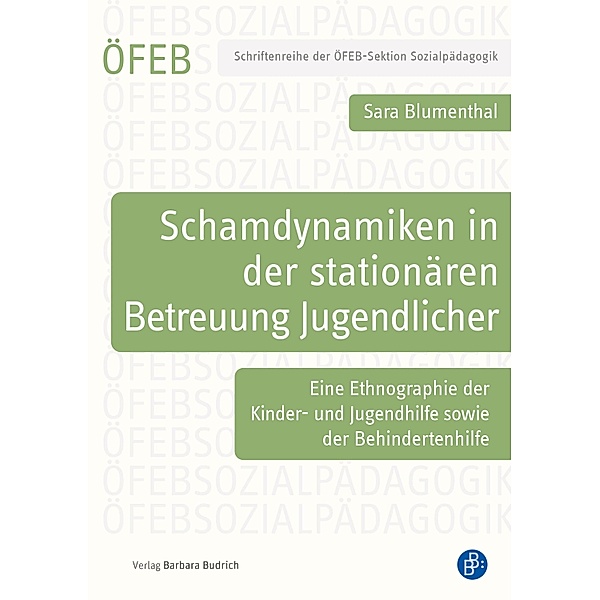 Schamdynamiken in der stationären Betreuung Jugendlicher / Schriftenreihe der ÖFEB-Sektion Sozialpädagogik Bd.10, Sara Blumenthal