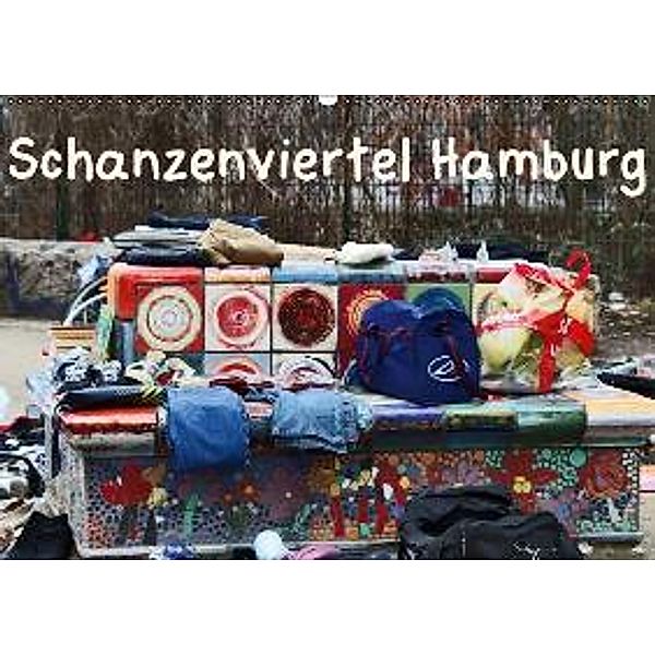 Schanzenviertel Hamburg (Wandkalender immerwährend DIN A2 quer), Ronald Schauer
