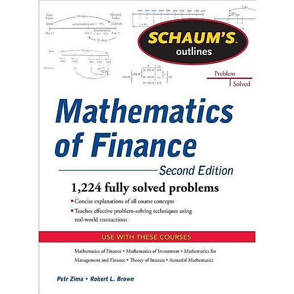 Schaum's Outline of Mathematics of Finance, Robert Brown, Petr Zima