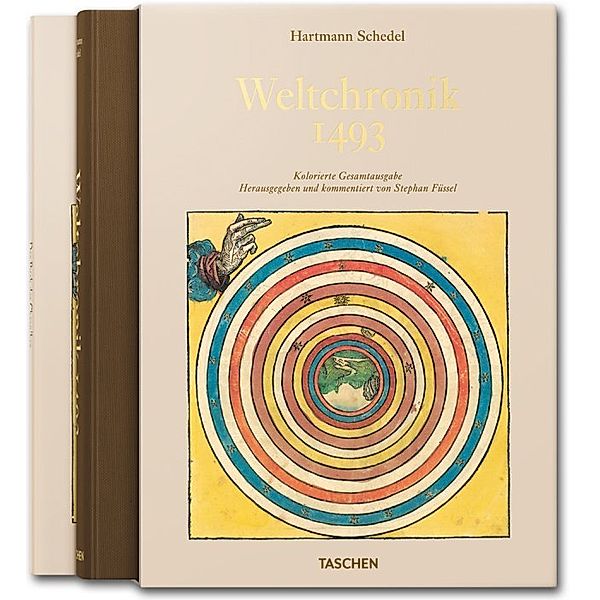 Schedel. Weltchronik - 1493. Kolorierte Gesamtausgabe, Hartmann Schedel, Stephan Füssel