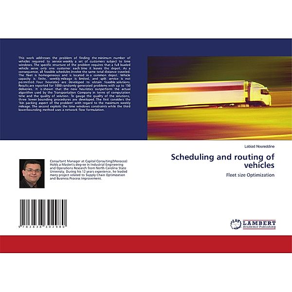 Scheduling and routing of vehicles, Labiad Noureddine