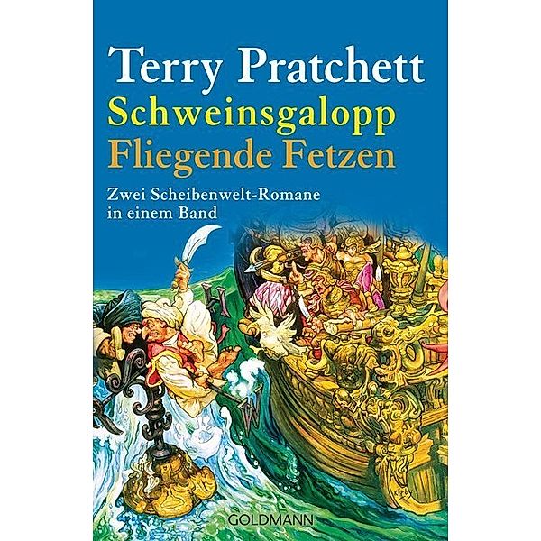 Scheibenwelt Band 20&21: Schweinsgalopp & Fliegende Fetzen, Terry Pratchett