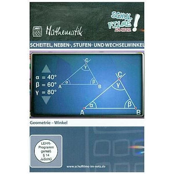 Scheitel, Neben-, Stufen- und Wechselwinkel, 1 DVD