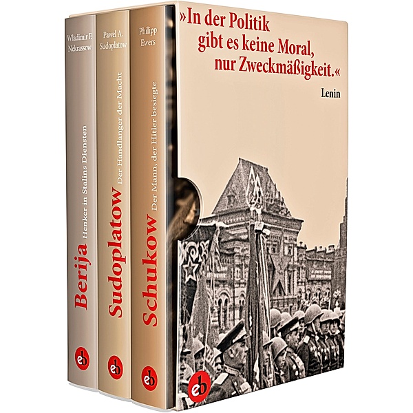 Schergen der Macht, 3 Bände im Schuber, Wladimir F. Nekrassow, Pawel A. Sudoplatow, Philipp Ewers