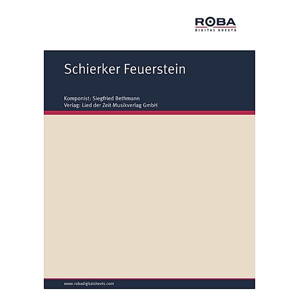 Schierker Feuerstein, Siegfried Bethmann