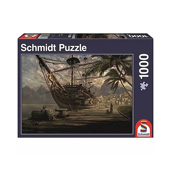 SCHMIDT SPIELE Schiff vor Anker (Puzzle)