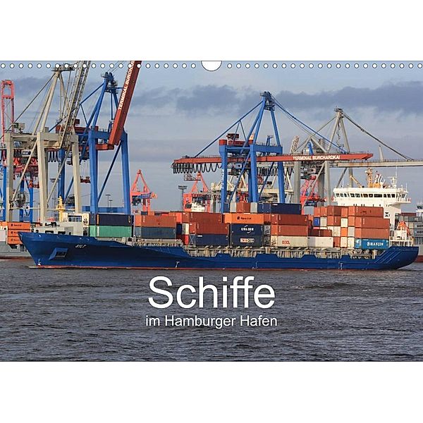 Schiffe  im Hamburger Hafen (Wandkalender 2023 DIN A3 quer), Andre Simonsen / Hamborg-Foto