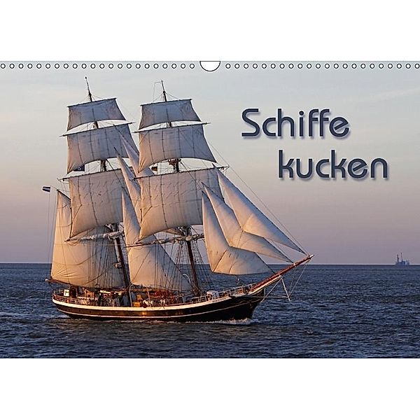 Schiffe kucken (Wandkalender 2017 DIN A3 quer), Martina Berg