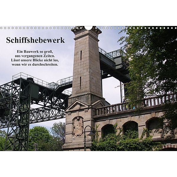 Schiffshebewerk (Wandkalender 2014 DIN A3 quer), Uwe Bernds