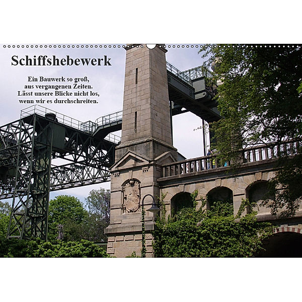 Schiffshebewerk (Wandkalender 2019 DIN A2 quer), Uwe Bernds