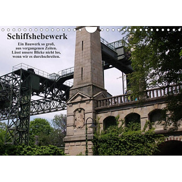 Schiffshebewerk (Wandkalender 2022 DIN A4 quer), Uwe Bernds