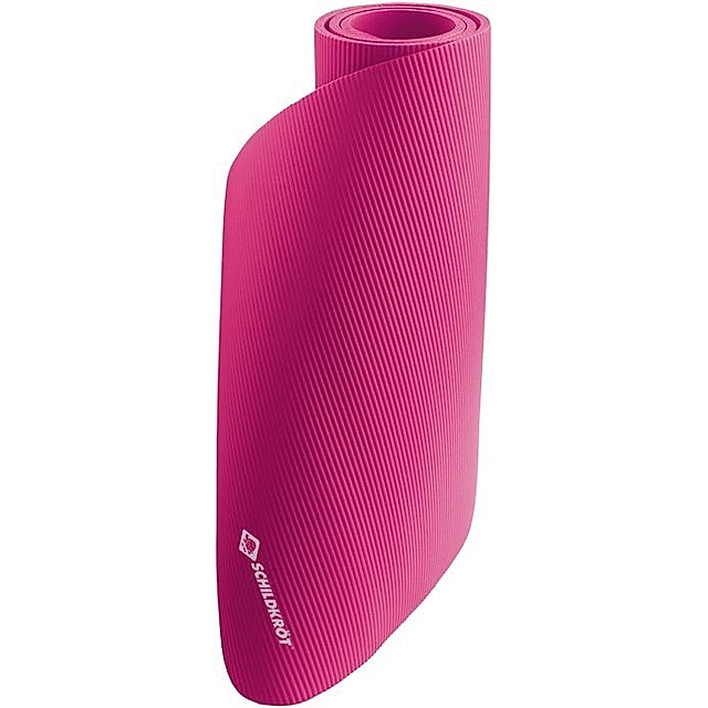 Schildkröt Fitness - FITNESSMATTE, 10mm, pink, mit Tragegurt