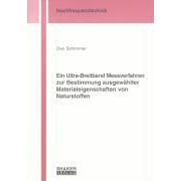 Schimmer, O: Ultra-Breitband Messverfahren zur Bestimmung au, Ove Schimmer