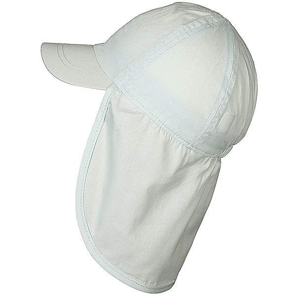 NORDIC LABEL Schirmmütze BABY CAP mit Nackenschutz in hellblau