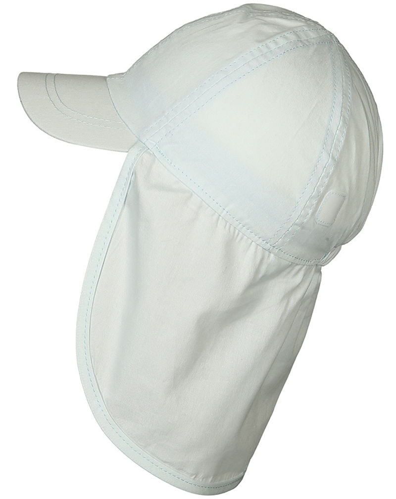 Schirmmütze BABY CAP mit Nackenschutz in hellblau kaufen