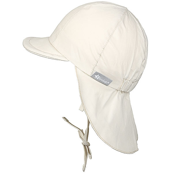 Sterntaler Schirmmütze BASIC mit Nackenschutz in beige