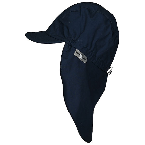 Sterntaler Schirmmütze BASIC mit Nackenschutz in marine