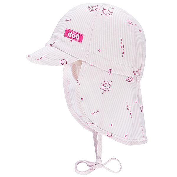 Döll Schirmmütze HAPPY ROSE – SUN mit Nackenschutz in pink lady