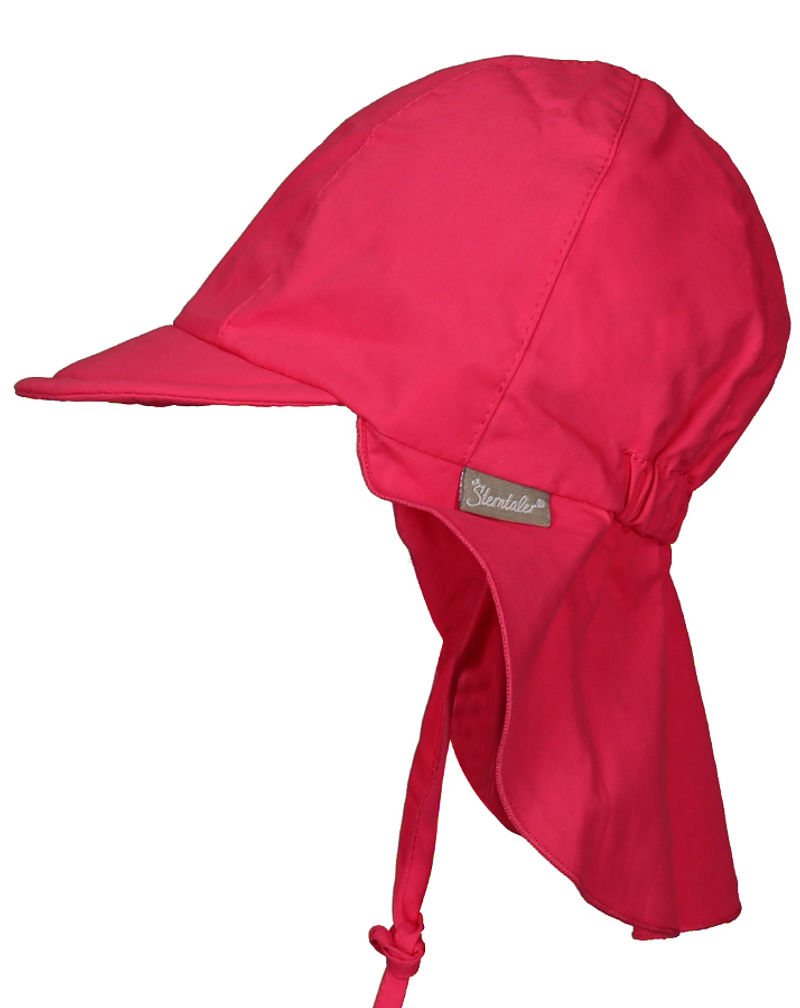 Schirmmütze mit Nackenschutz zum Schnüren in pink kaufen