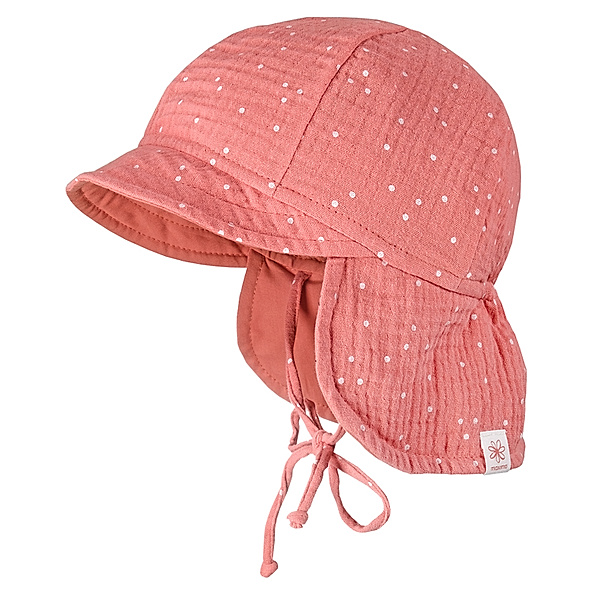 maximo Schirmmütze MUSLIN MINI in pink