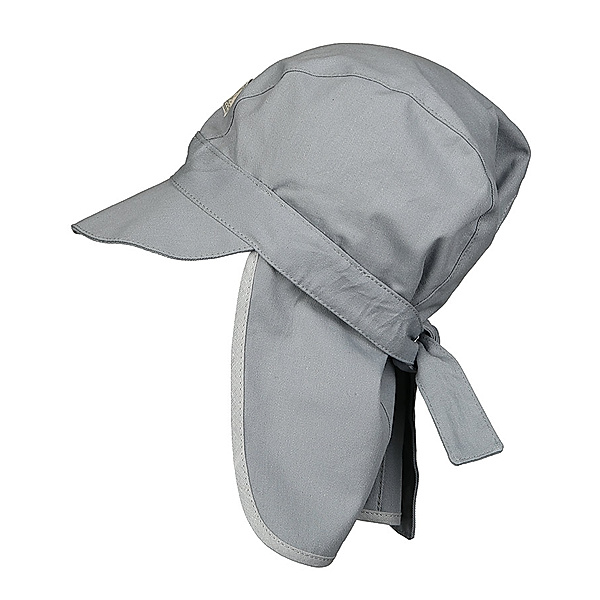PICKAPOOH Schirmmütze NICO mit Nackenschutz in grau
