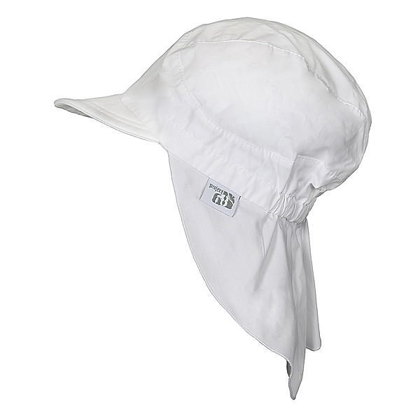 Sterntaler Schirmmütze PROJECT 68 mit Nackenschutz in weiß