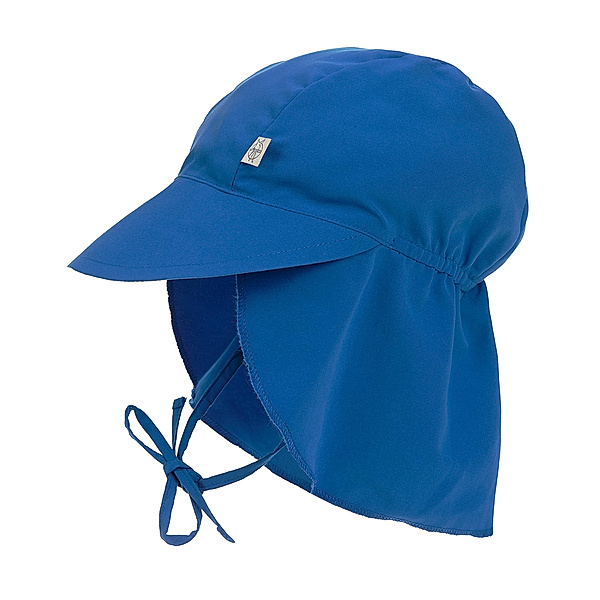LÄSSIG Schirmmütze SUN PROTECTION mit Nackenschutz in blue